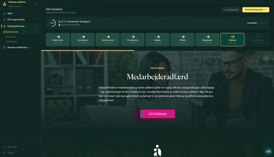 Kontrolcenter – temaplan og fremdrift